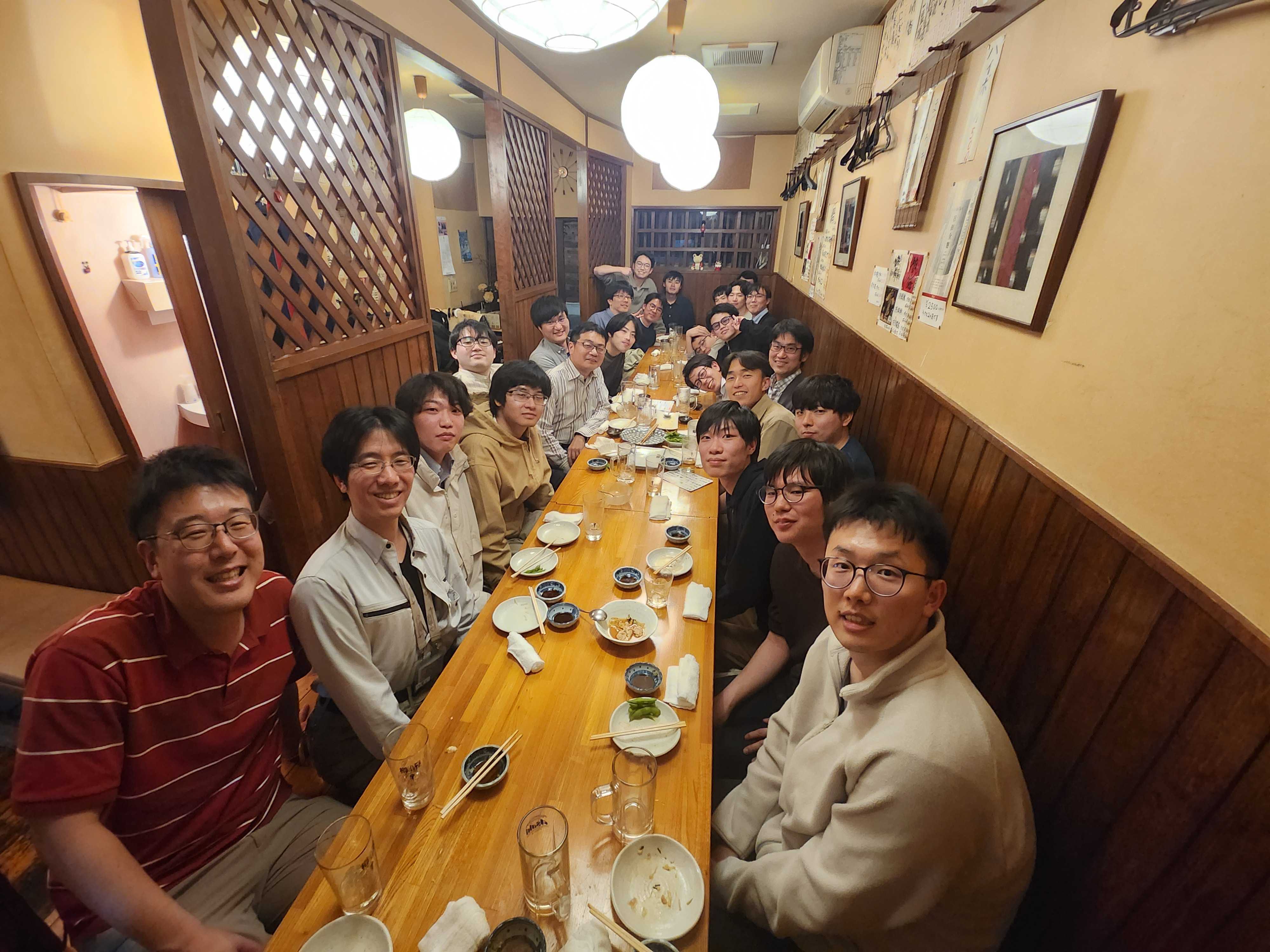 M1歓迎会